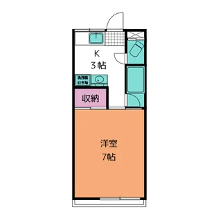 メゾン熊谷【2階】の間取り