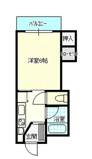 パステル香【2階】の間取り