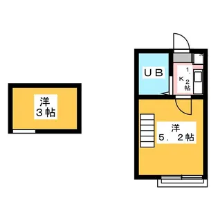 ヴィラ扇山【1階】の間取り
