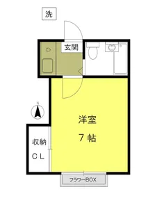 グレースハイム高松II (Grace Heim Takamatsu II)【1階】の間取り