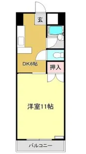 武内マンション【3階】の間取り