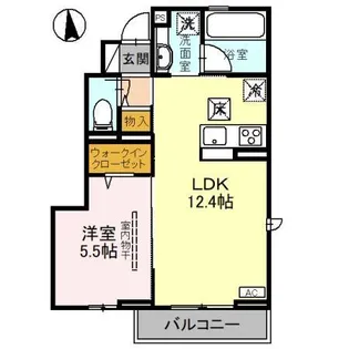 樹翠庵 弐番館【1階】の間取り