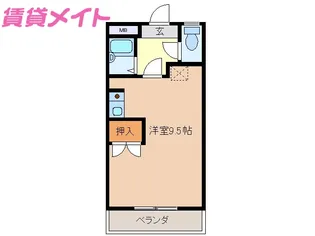 ファームKENZO【2階】の間取り