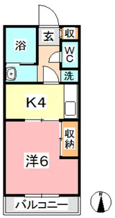 匠コーポラス I【4階】の間取り