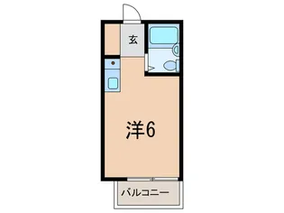 ダイバーシティ神戸長田D棟【2階】の間取り