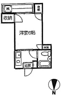 東京都世田谷区上北沢1【アパート】の間取り