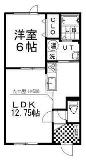 Belier(ベリエ)I【1階】の間取り