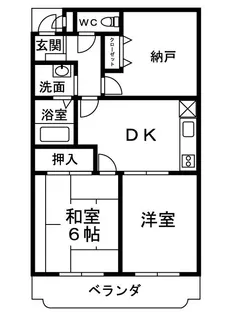3DKの間取り画像