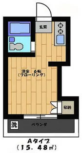 東京都世田谷区北烏山4【アパート】の間取り