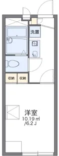 レオパレス幸【1階】の間取り