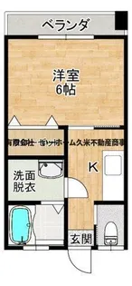 渡部ビル【3階】の間取り