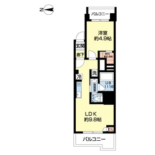 錦糸町第7ウィーンハイツ【2階】の間取り