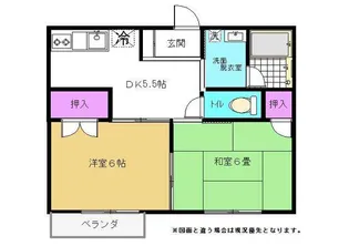 パステルハウス【2階】の間取り
