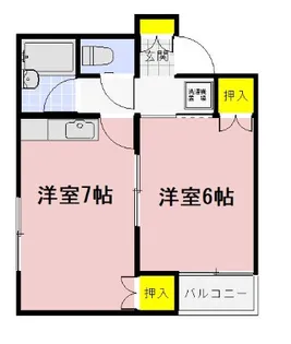 KM野田5【2階】の間取り