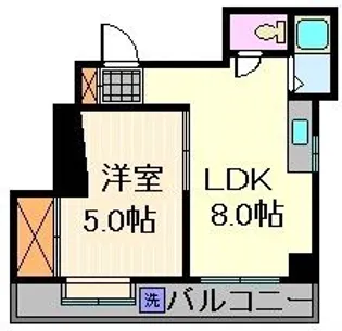 ハイツ高橋【2階】の間取り