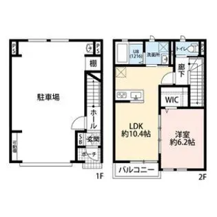 大阪府柏原市法善寺2【一戸建】の間取り