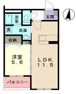 Heartful宝町【3階】の間取り
