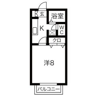 サン・friends雅【2階】の間取り