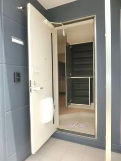 サン・ウィングB【1階】の玄関