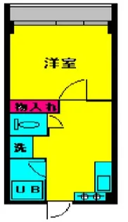 協産マンション【1階】の間取り