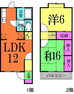 千葉県松戸市大金平3【一戸建】の間取り