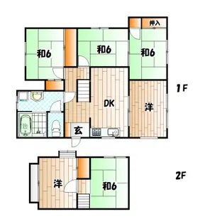 福岡県北九州市門司区寺内1【一戸建】の間取り