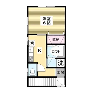 第2蓮沼ビル【2階】の間取り