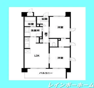 千葉県柏市南柏1【マンション】の間取り