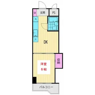 ニューライフ大森【5階】の間取り