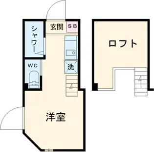 セラ上池袋【1階】の間取り