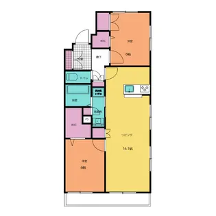 EL CIELO【2階】の間取り