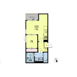 REGALEST菊菜【3階】の間取り