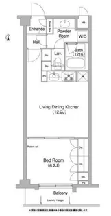 コンフォリア目黒長者丸【2階】の間取り