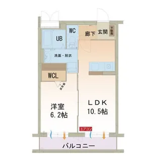 テラスビュー【1階】の間取り