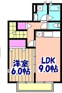 ピアコートII【2階】の間取り