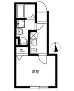 CREAL高田馬場【1階】の間取り