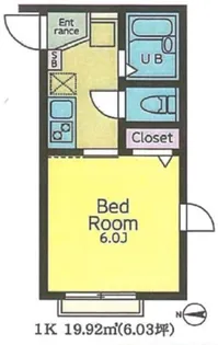 アーク亀有【3階】の間取り