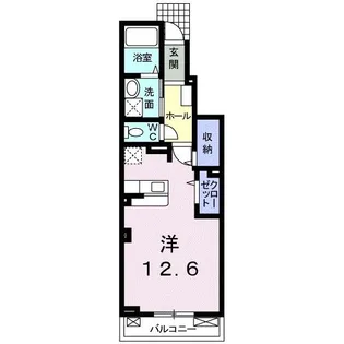 サンライトヒルズI【1階】の間取り