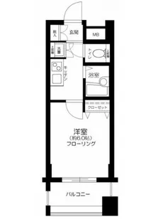 レジオス池袋イースト【4階】の間取り