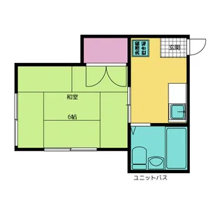 第2富士見台コーポ【1階】の間取り