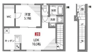 東京都狛江市岩戸北2【一戸建】の間取り