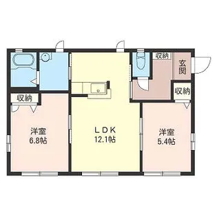 山梨県甲府市向町【一戸建】の間取り