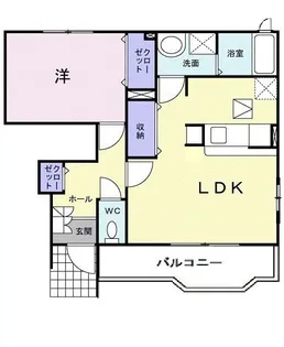 ピーノパストラル7【1階】の間取り
