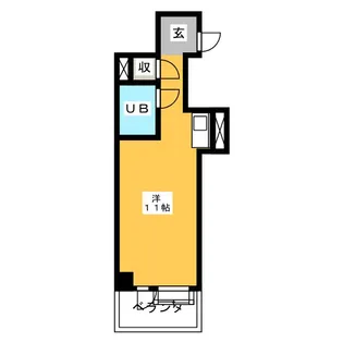 リアライズ錦【5階】の間取り