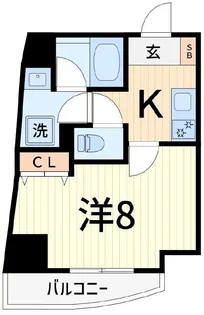 Capricorn【7階】の間取り