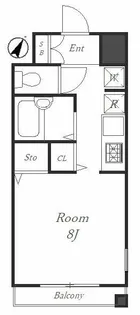 フレンズモール【6階】の間取り