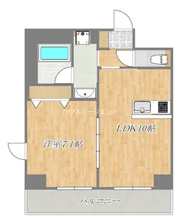 アルプ東葛西【3階】の間取り