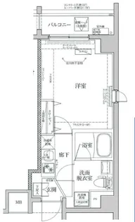 東京都足立区柳原1【マンション】の間取り