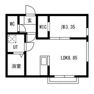 愛知県名古屋市中村区長戸井町4【アパート】の間取り