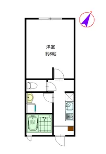 Beast 2 北戸田(ビースト ツー キタトダ)【2階】の間取り